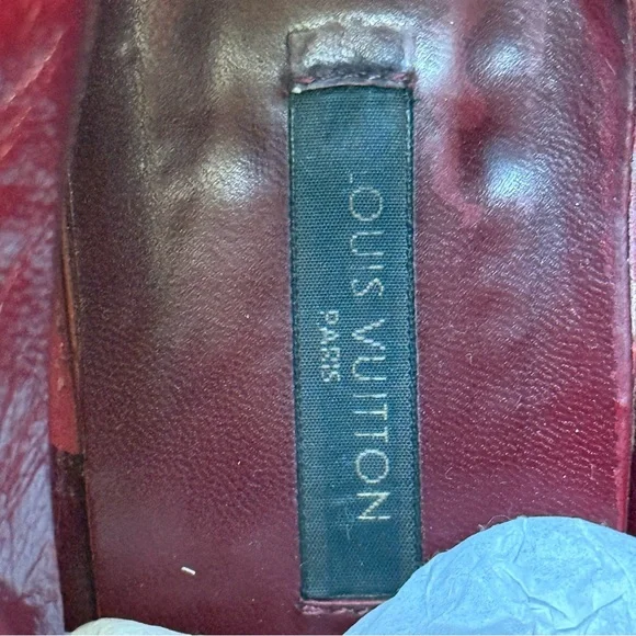 Louis Vuitton Cognac Beautiful Stitching Ankle Boots 38.5 - Picture 10 of 11